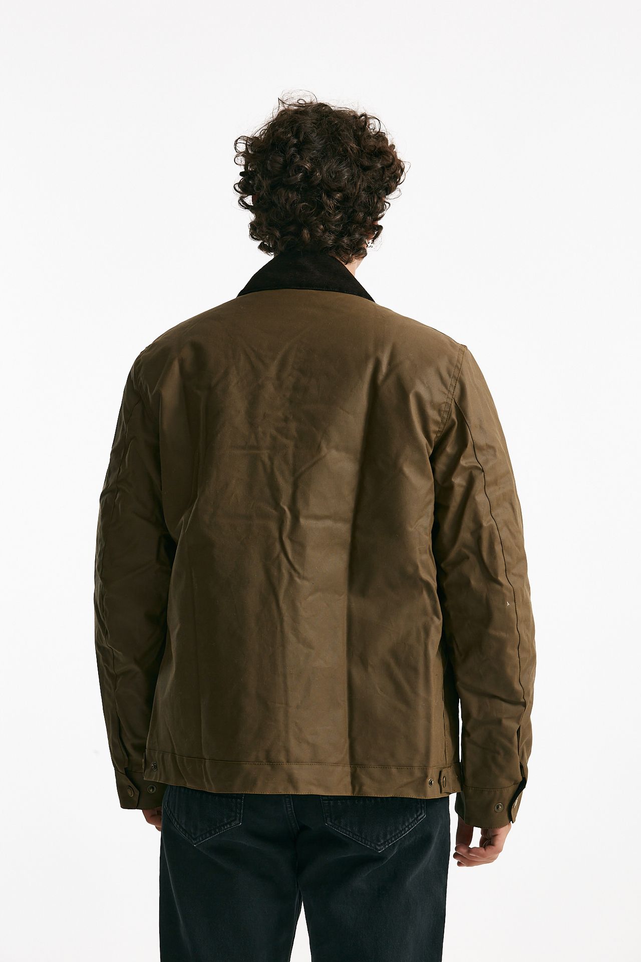 giubbino workers wax in cotone cerato sand-bruciato men Barbour - 3