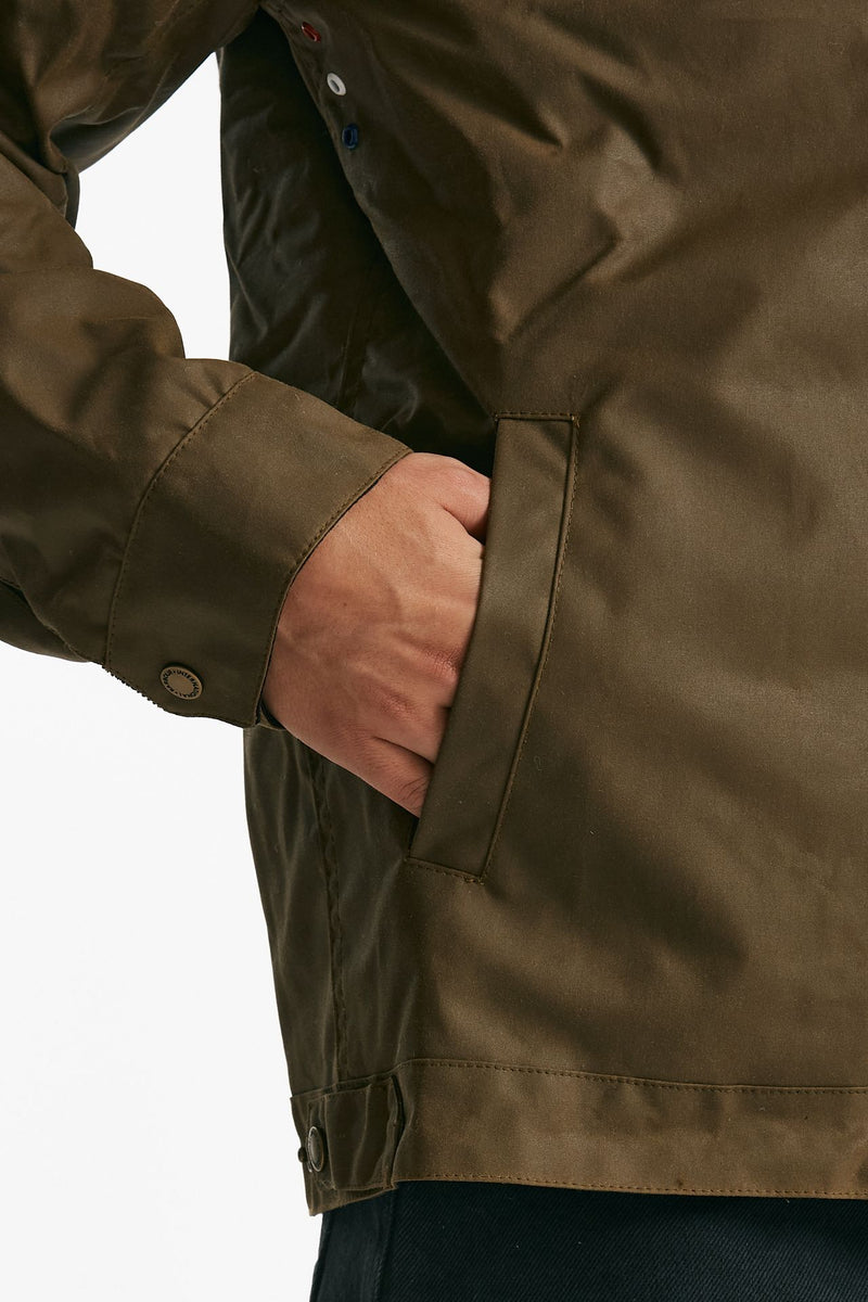 giubbino workers wax in cotone cerato sand-bruciato men Barbour - 9