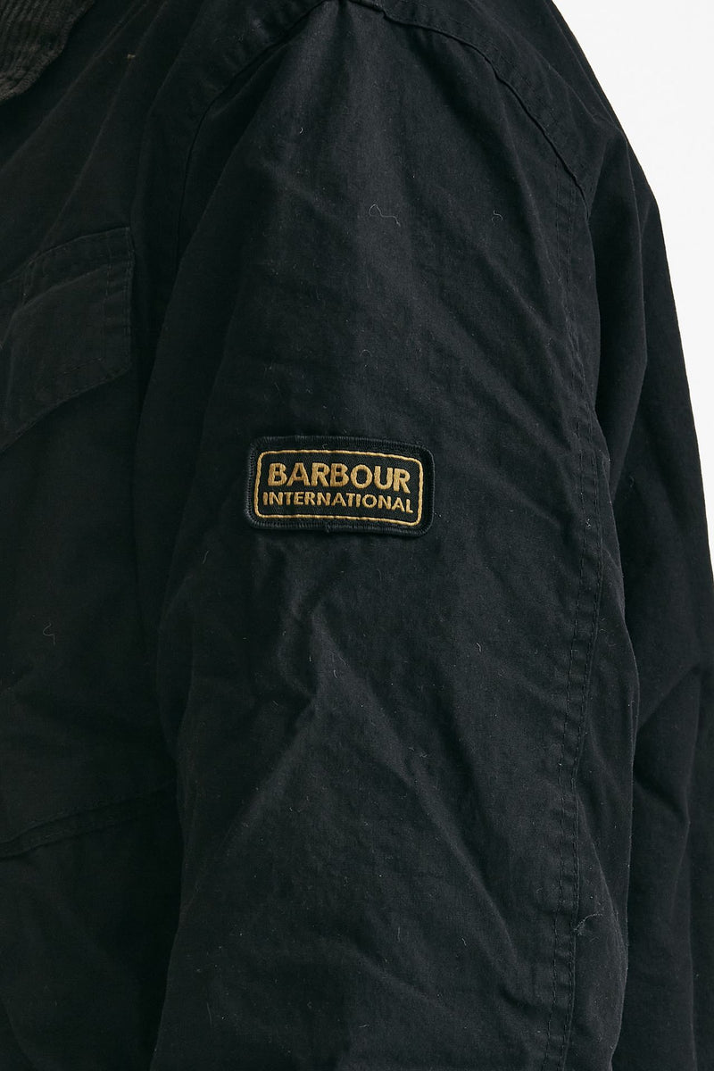 field jacket drifter wax in cotone nero men Barbour - 6