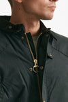 giubbino reelin wax jacket in cotone cerato sage-verde men Barbour - 8