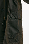 soprabito mac wax in cotone cerato dark brown-marrone men Barbour - 9