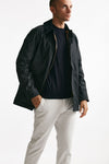 giacca ashby wax jacket in cotone cerato navy-blu men Barbour - 4