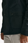 giubbino reelin wax jacket in cotone cerato navy-blu men Barbour - 9
