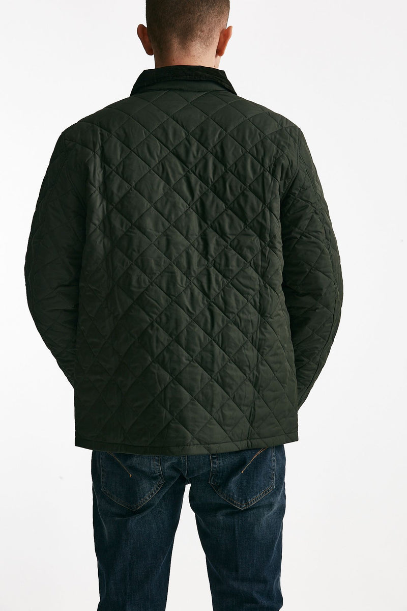 Giacca HORNBY QUILTED trapuntata verde men Barbour - 3