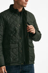 Giacca HORNBY QUILTED trapuntata verde men Barbour - 9