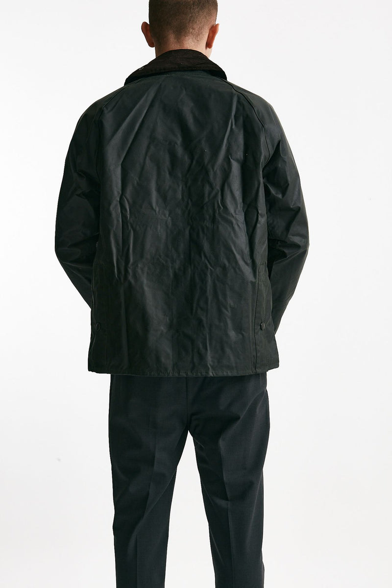 Giacca in cotone BEDALE WAX JACKET cerato verde men Barbour - 3