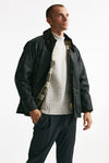 Giacca in cotone BEDALE WAX JACKET cerato verde men Barbour - 4