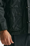 Giacca in cotone BEDALE WAX JACKET cerato verde men Barbour - 6
