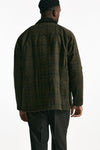 Giacca CHECK WOOL JACKET brown/verde men Barbour - 3