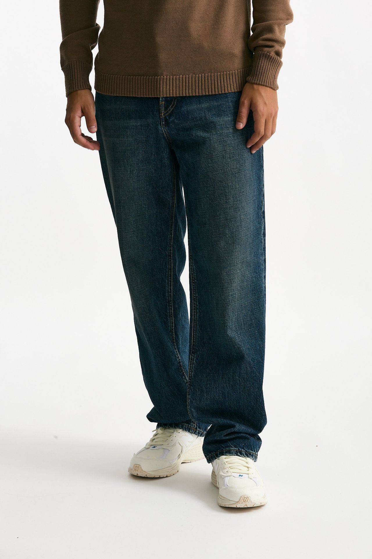 Jeans lavaggio scuro stone washed men Covert - 1