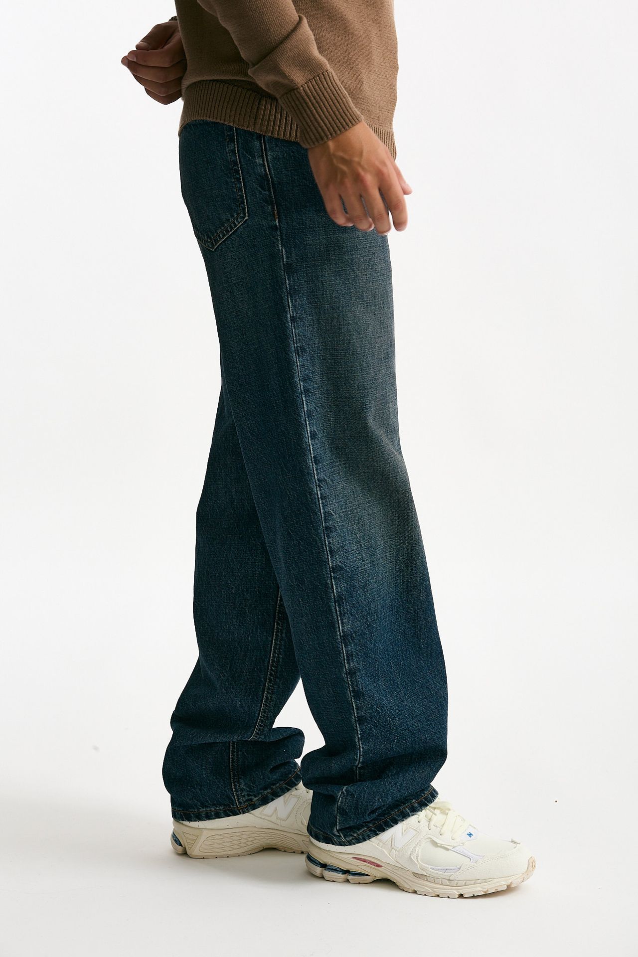 Jeans lavaggio scuro stone washed men Covert - 2