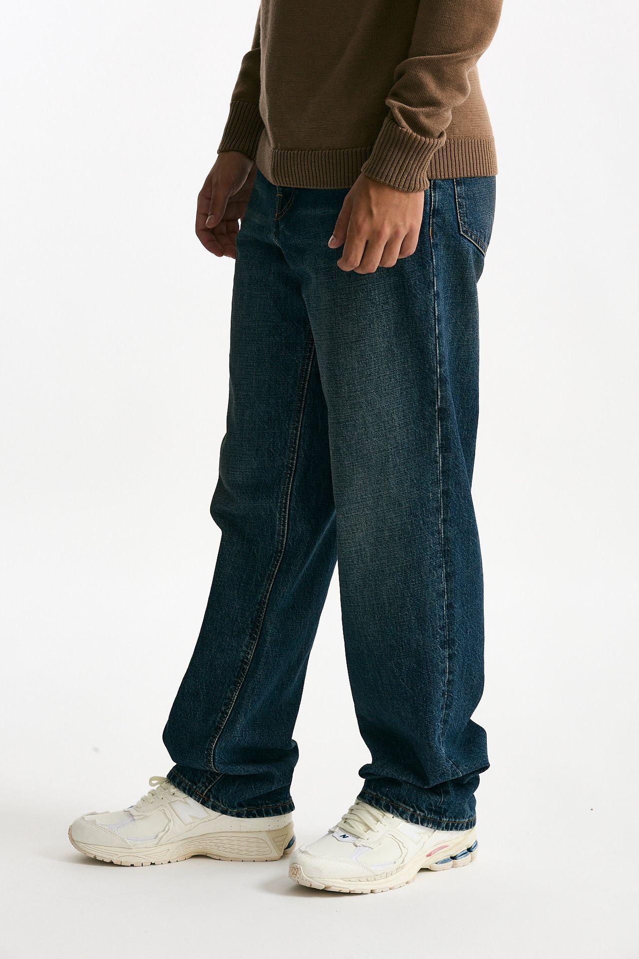 Jeans lavaggio scuro stone washed men Covert - 4