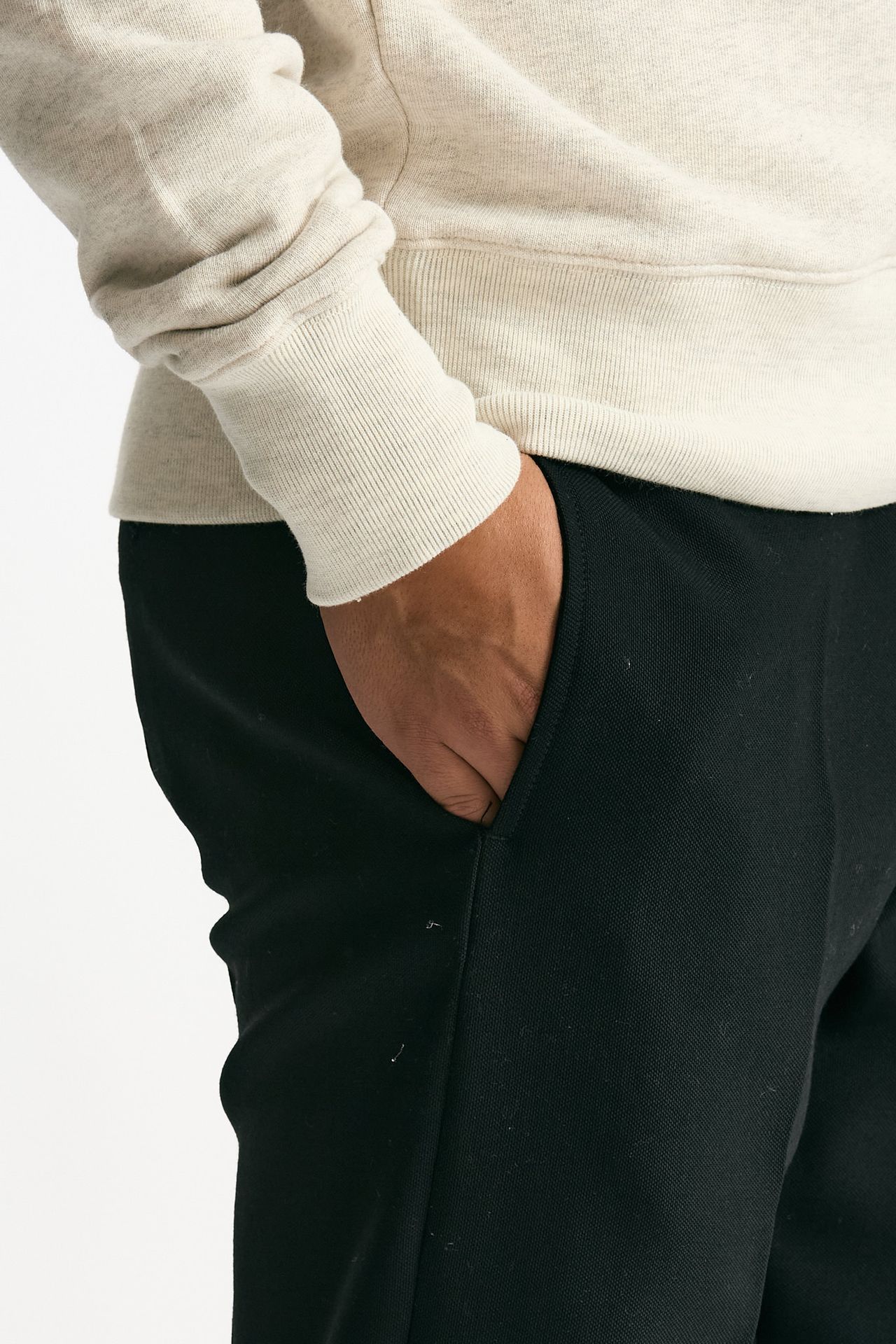 Pantalone in lana nero men Covert - 5