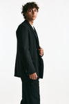 Giacca doppiopetto in lana nero men Covert - 3