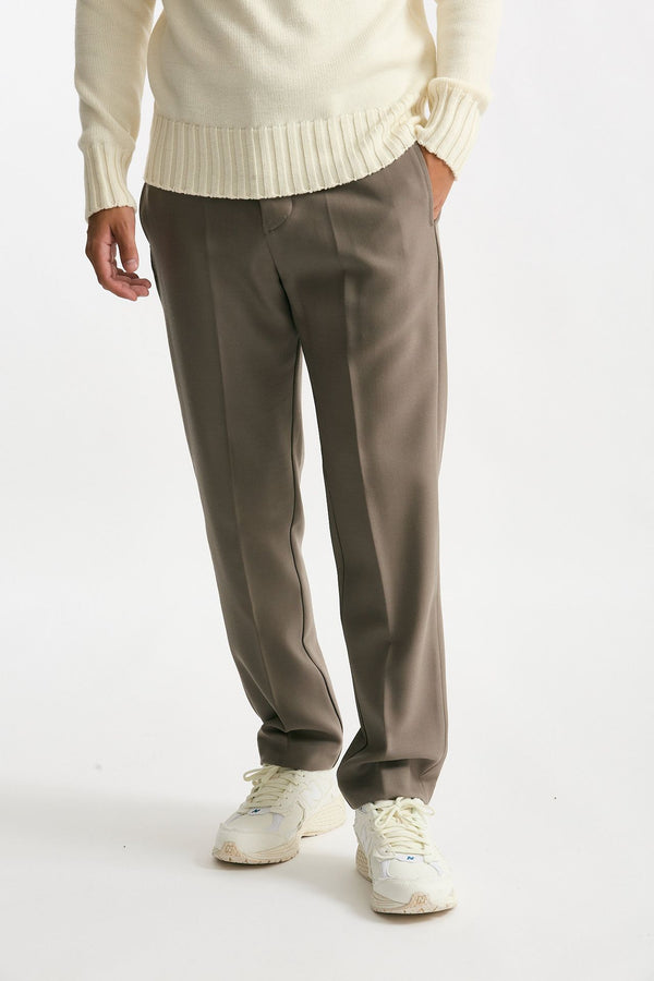 Pantalone in lana beige men Covert