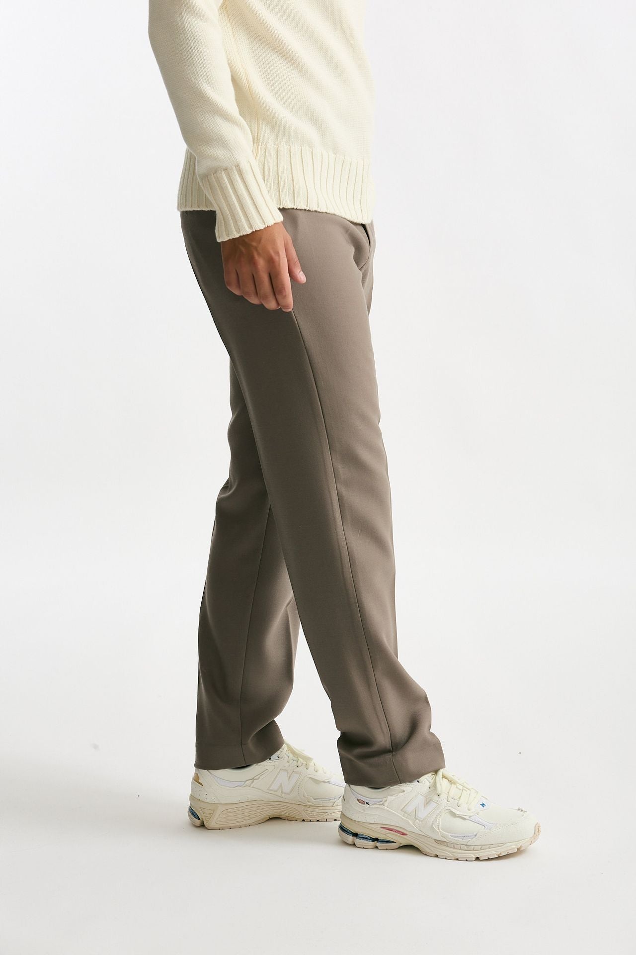 Pantalone in lana beige men Covert - 1