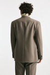 Giacca doppiopetto in lana beige men Covert - 4