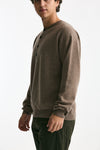 Maglia in lana cashmere e seta tortora men Covert - 4