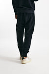 pantalone felpa brushed and emerized diagonal fleece blu men C.p. company - 3