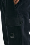 pantalone felpa brushed and emerized diagonal fleece blu men C.p. company - 6
