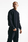 felpa brushed and emerized diagonal fleece in cotone blu men C.p. company - 4