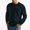maglia crew neck chenille in ciniglia blu men C.p. company - 6