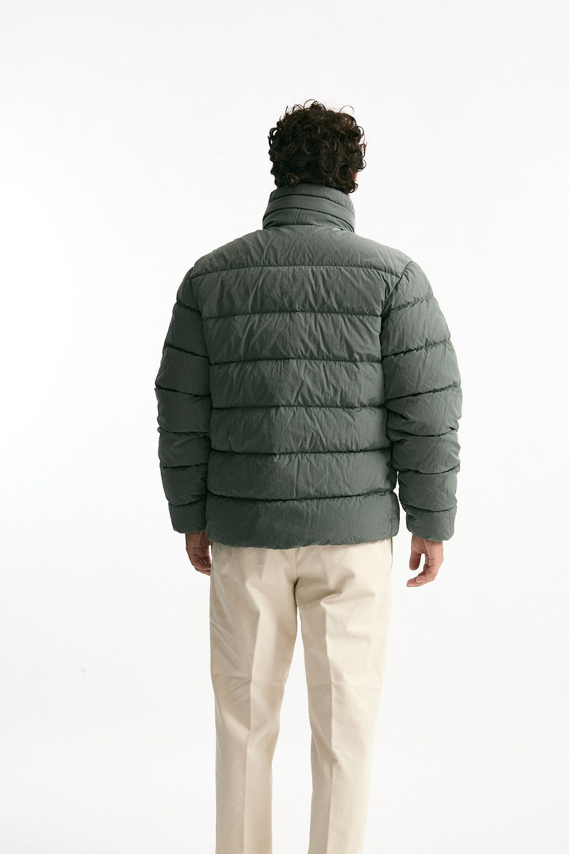 Piumino CHROME-R verde/grigio men C.p. company - 3