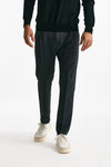 pantalone prince pence lana e poliestere stretch grigio antracite men Department five - 1