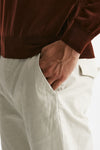pantalone prince in fustagno di cotone stretch ghiaccio men Department five - 6