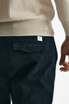 pantalone prince in fustagno di cotone stretch blu men Department five - 7