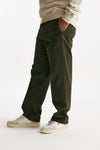 pantalone ant in cotone stretch  militare men Department five - 5