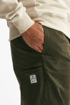 pantalone ant in cotone stretch  militare men Department five - 7