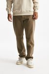 jeans prince denim in velluto stretch castagna men Department five - 1