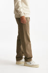 jeans prince denim in velluto stretch castagna men Department five - 2