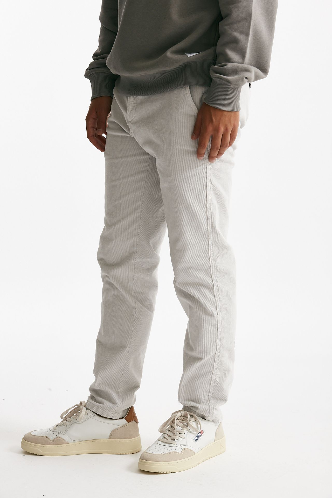 jeans prince denim in velluto stretch ghiaccio men Department five - 4