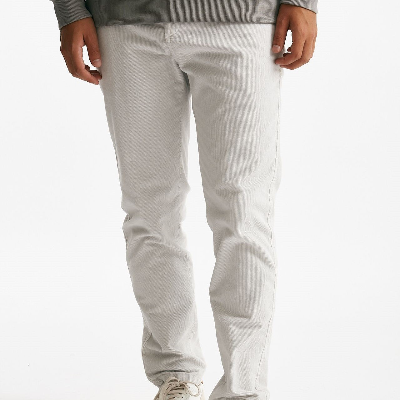 jeans prince denim in velluto stretch ghiaccio men Department five - 8