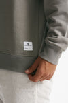 felpa in cotone grigio mezza zip men Department five - 5