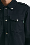 giubbino in misto lana blu men Department five - 8