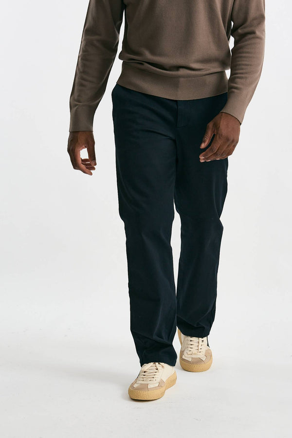 Pantalone WARREN in cotone stretch blu men Department five