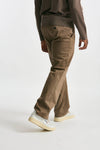 Pantalone WARREN in cotone stretch beige men Department five - 4