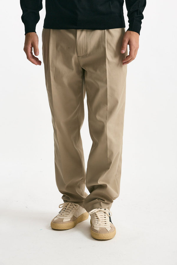 Pantalone GIN in cotone nylon stretch beige men Department five