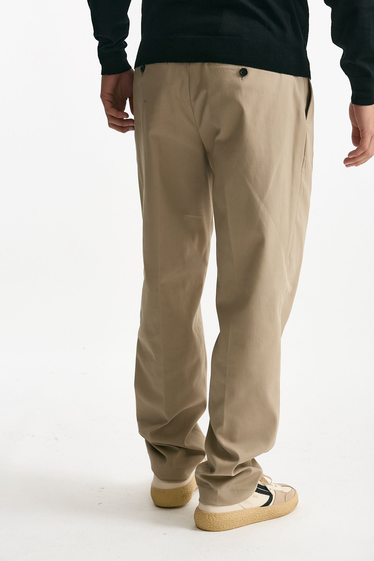 Pantalone GIN in cotone nylon stretch beige men Department five - 3