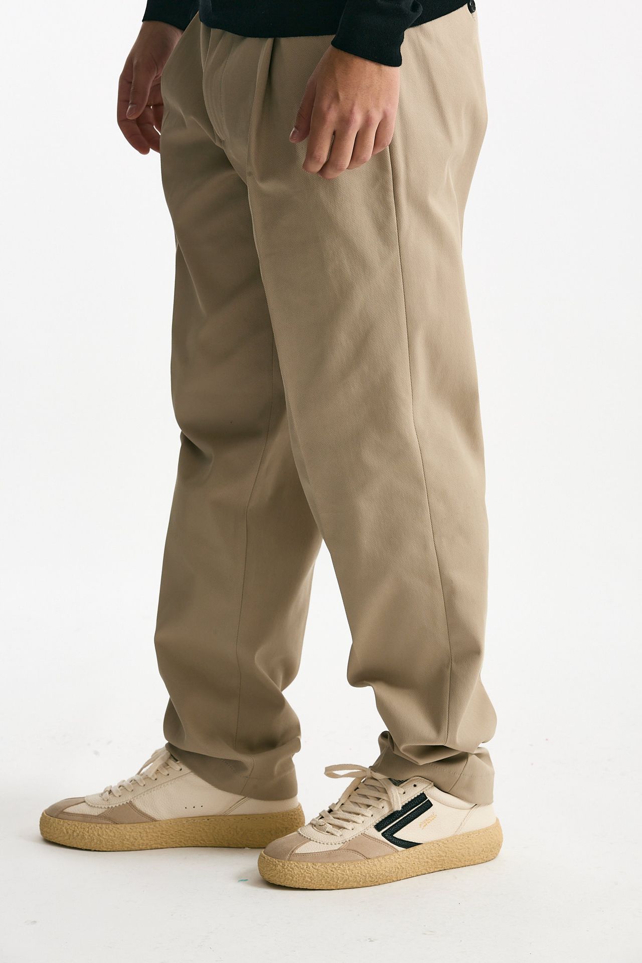 Pantalone GIN in cotone nylon stretch beige men Department five - 4