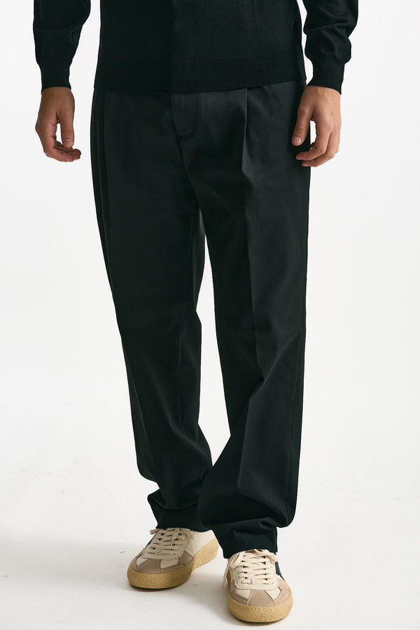Pantalone GIN in cotone nylon stretch nero men Department five