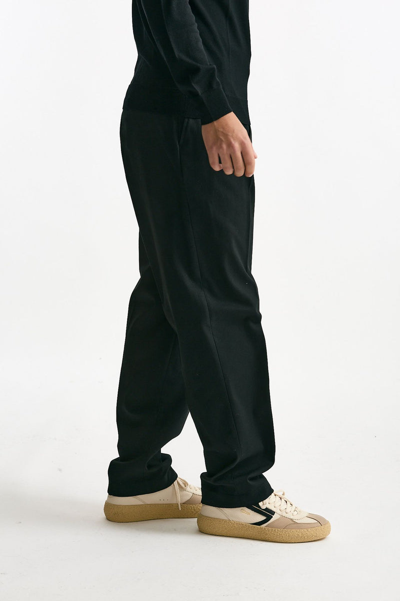 Pantalone GIN in cotone nylon stretch nero men Department five - 3