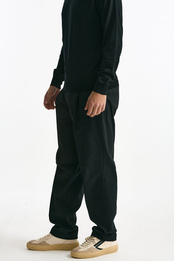Pantalone GIN in cotone nylon stretch nero men Department five