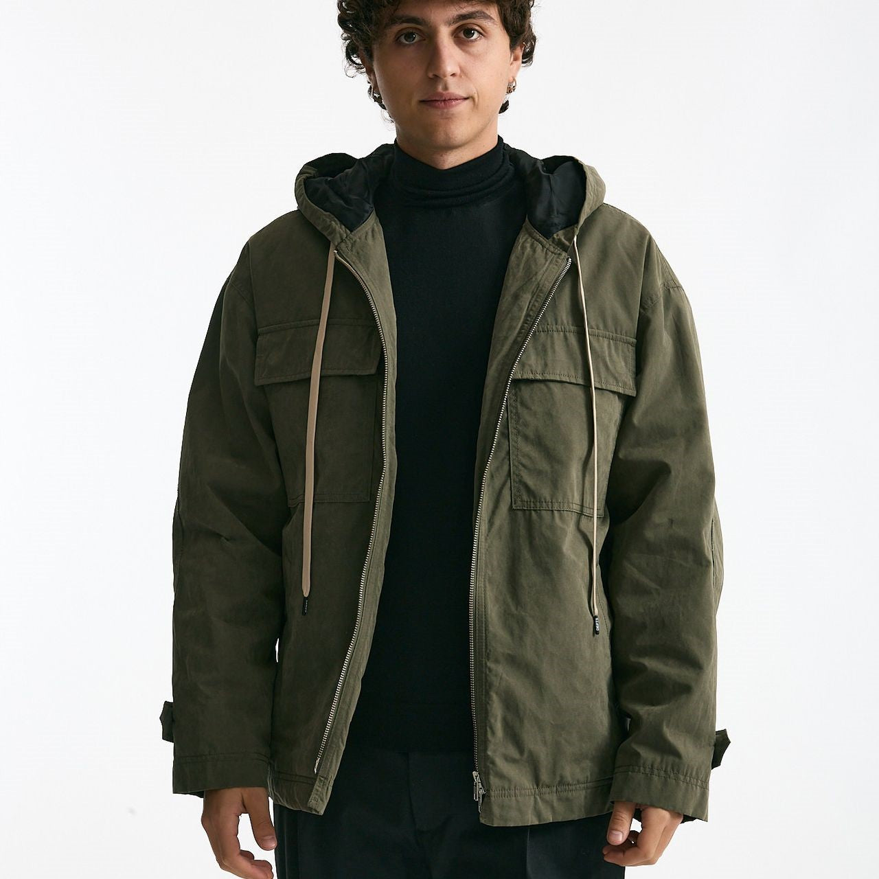 Giubbino in cotone e poliestere verde men Department five - 9