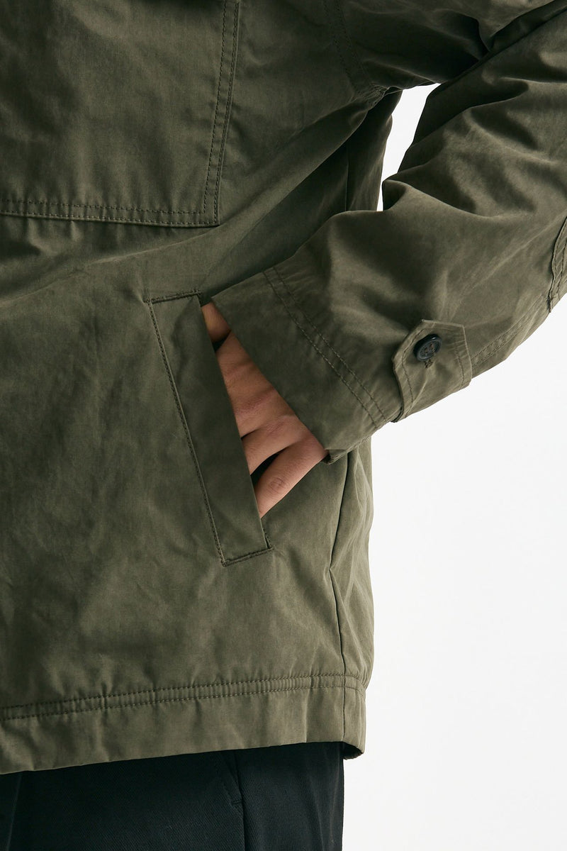 Giubbino in cotone e poliestere verde men Department five - 7