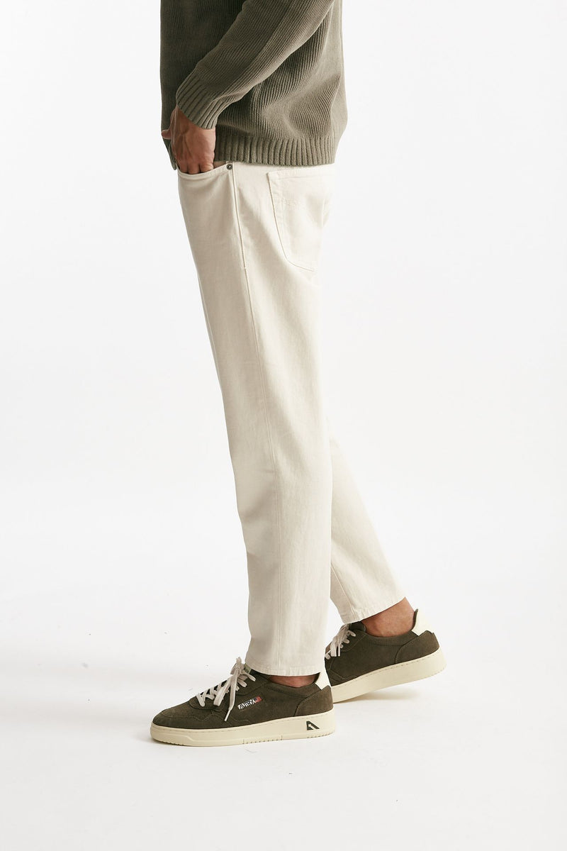 jeans brighton colore panna “bull” stretch men Dondup - 2