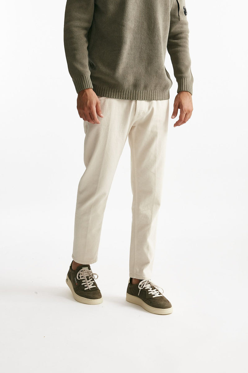 jeans brighton colore panna “bull” stretch men Dondup - 4